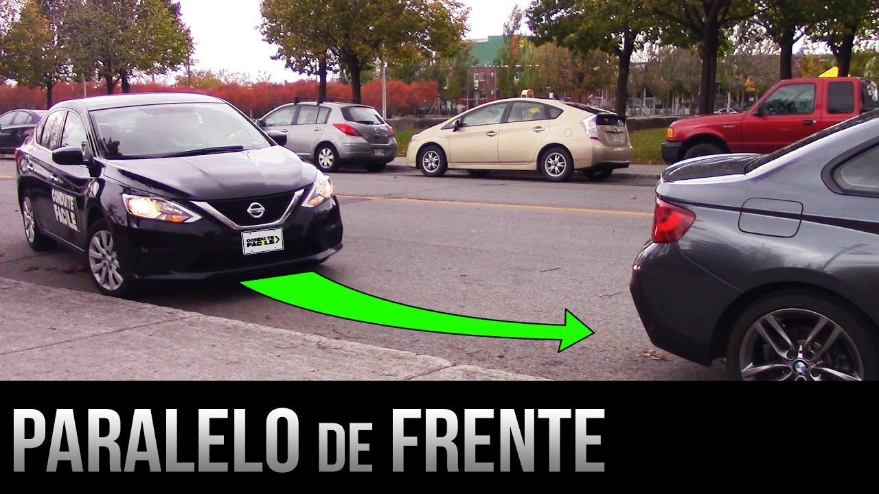 Estacionamiento en paralelo de frente