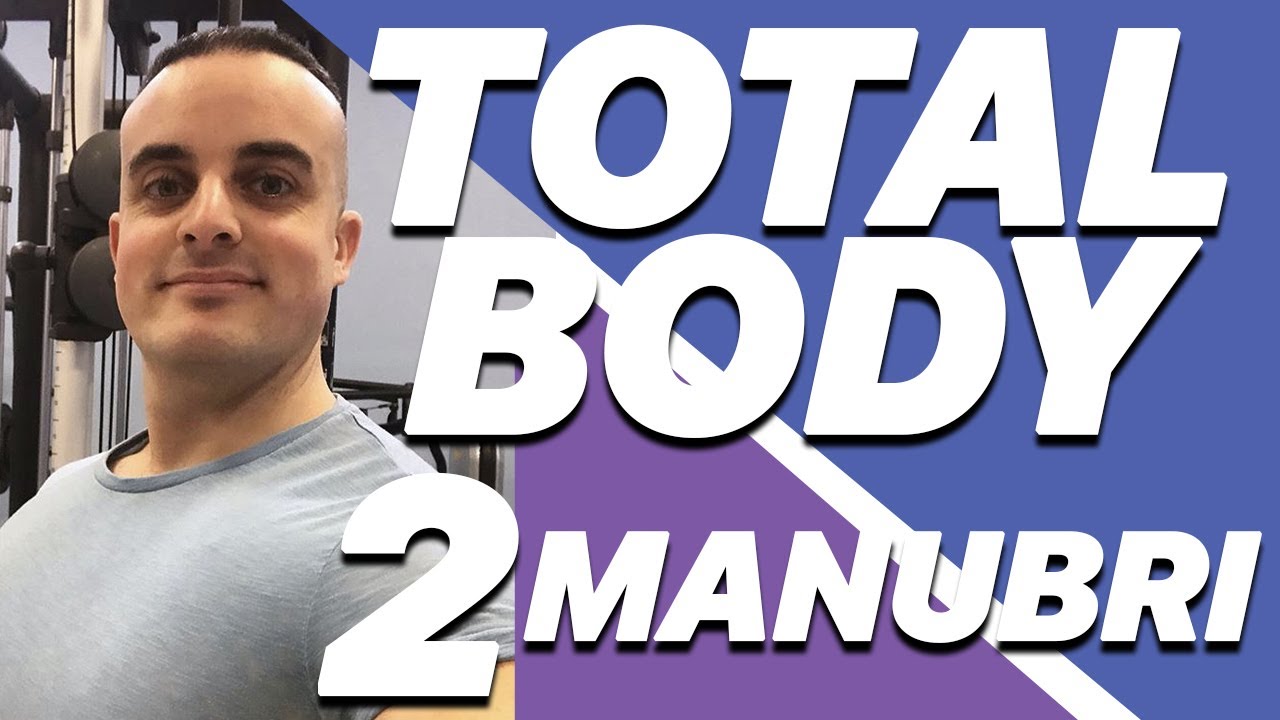Allenamento Total Body con 2 Manubri a Casa