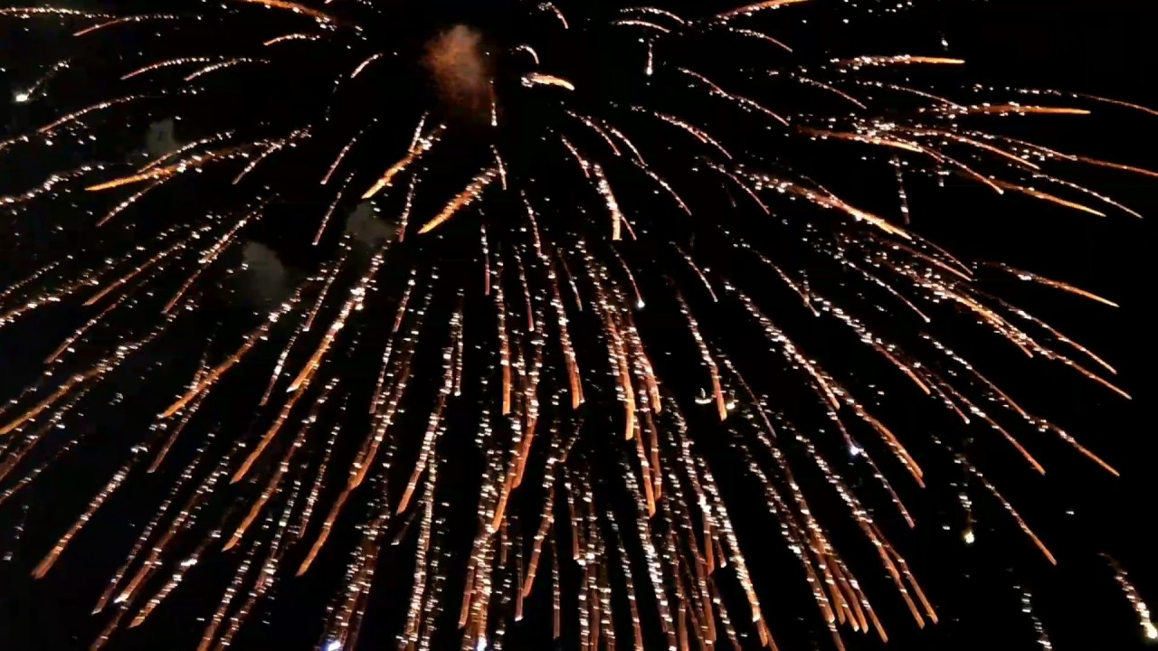 Fogos encerramento da festa do Divino Pai Eterno - 2017