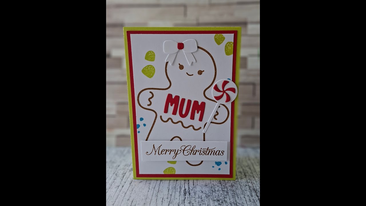 STAMP SET OF THE WEEK - GINGERBREAD MAN - MON 01 DEC 25