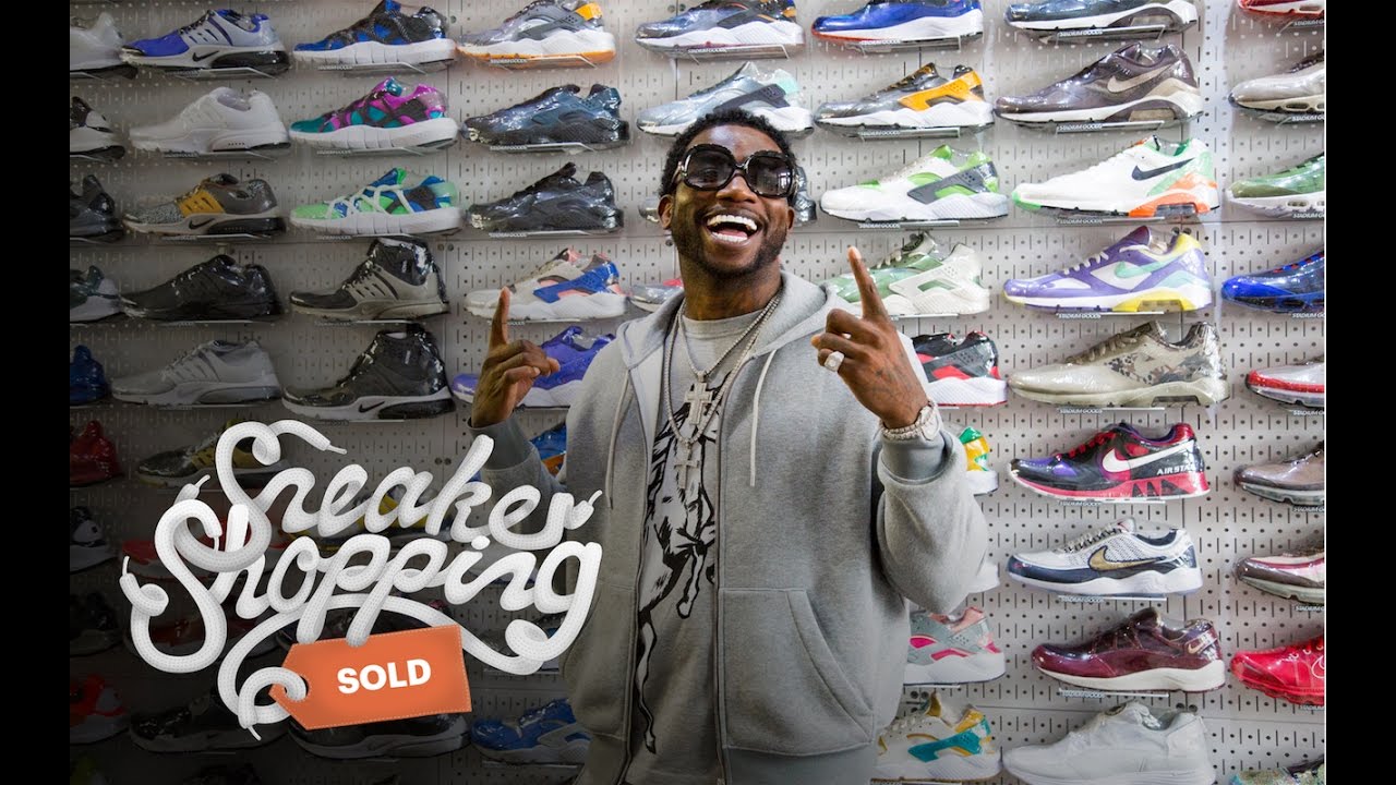 Gucci Mane Goes Sneaker Shopping with Complex