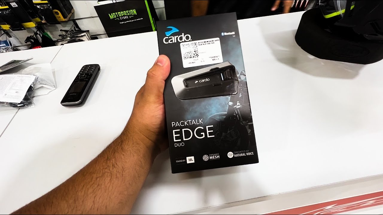 COMO INSTALAR INTERCOMUNICADOR CARDO EDGE En UN CASCO DE MOTO.