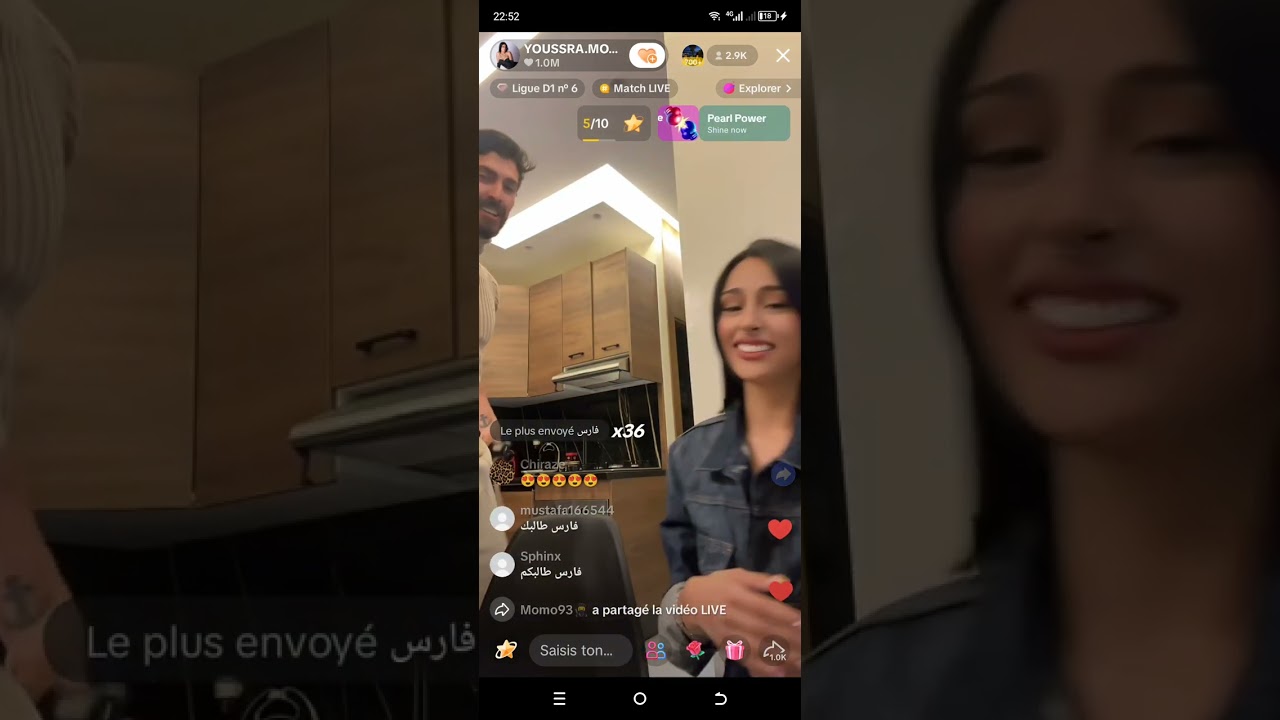 لايف يسرى و لؤي بالمغرب 🔥 رقص لؤي مع يسرى تونسي🕺💃 و جولة مع فارس
