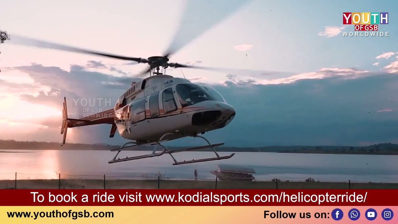 Mangalore City Rounds in a Helicopter | Book your Tickets now.