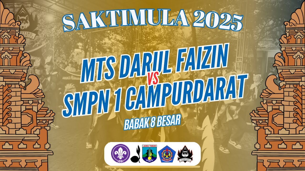BATTLE YEL PRAMUKA MTs DARUL FAIZIN VS SMPN 1 CAMPURDARAT | SAKTIMULA 2025