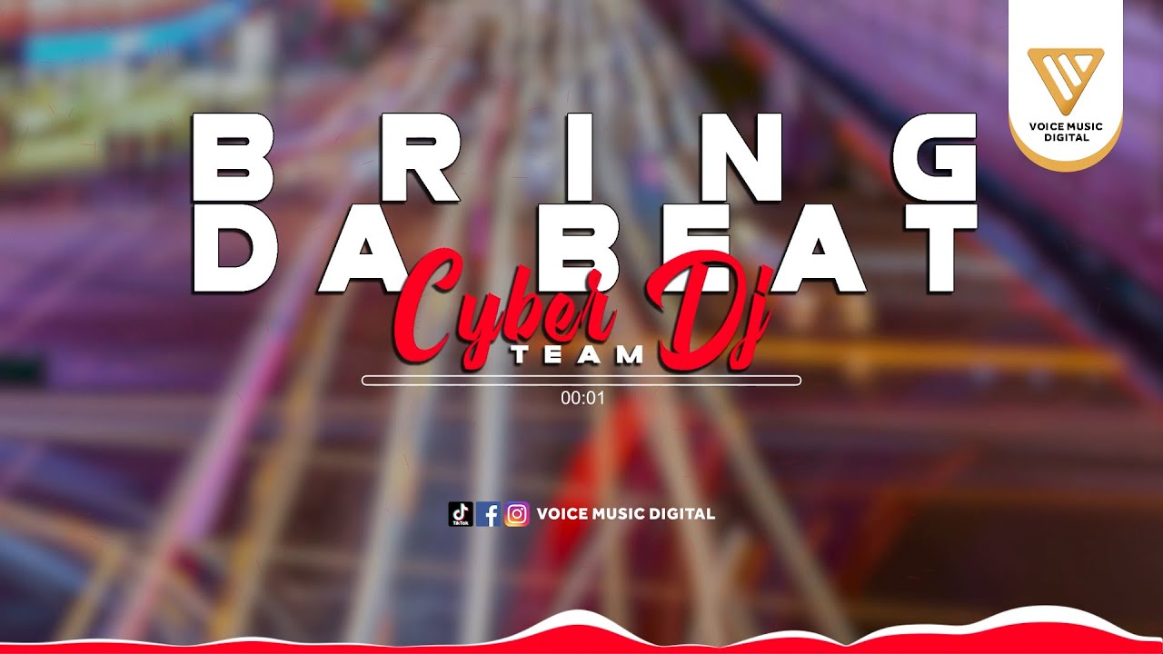DJ Bring Da Beat - CYBER DJ TEAM (Official Audio Visualizer)