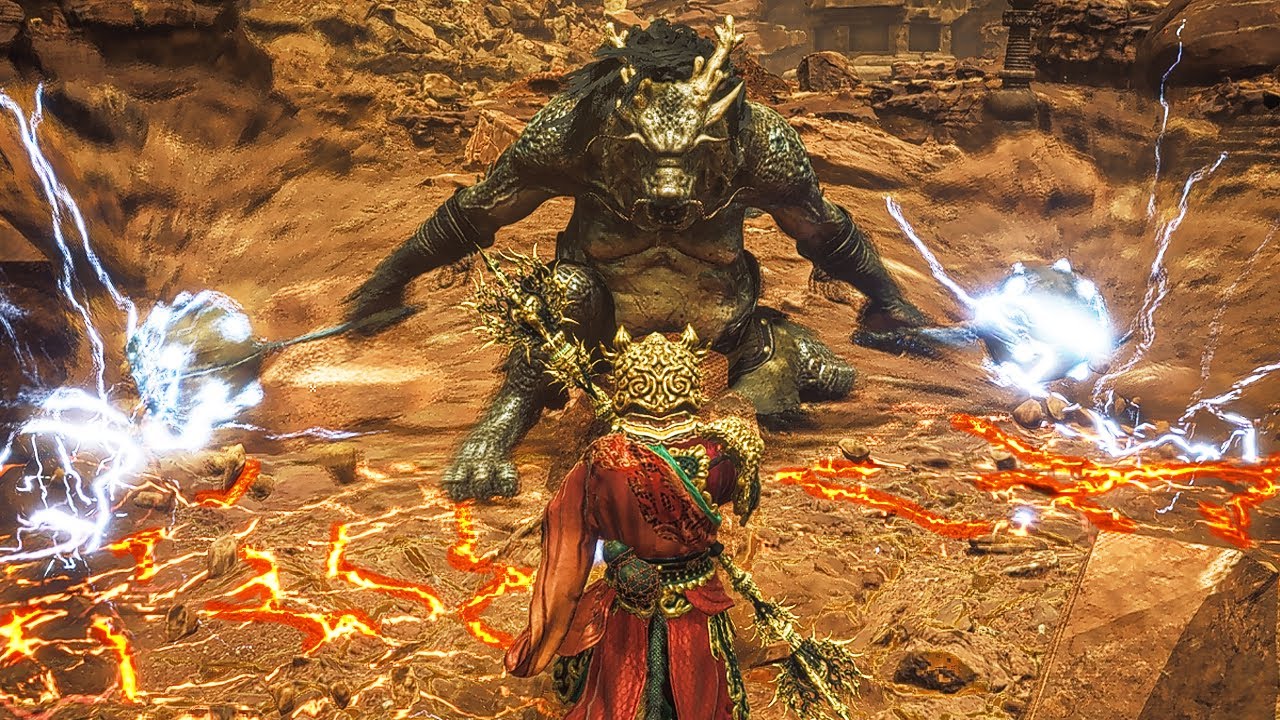When You Counter the New Moves of the Four Loongs | Confront the Sage Challenge | Black Myth Wukong