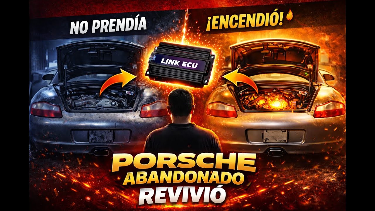 LOGRÉ ENCENDER este PORSCHE ABANDONADO con una computadora programable