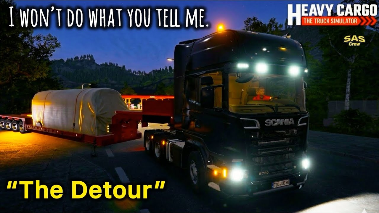 *250* The Detour. Modern Agriculture Mission. Heavy Cargo. Economy Mode.