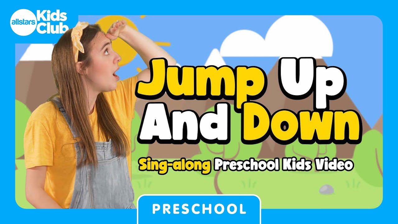 Jump Up And Down 🙌🏼  Preschool Kids Song | Sing-along Kids action song #preschool #kidsmusic