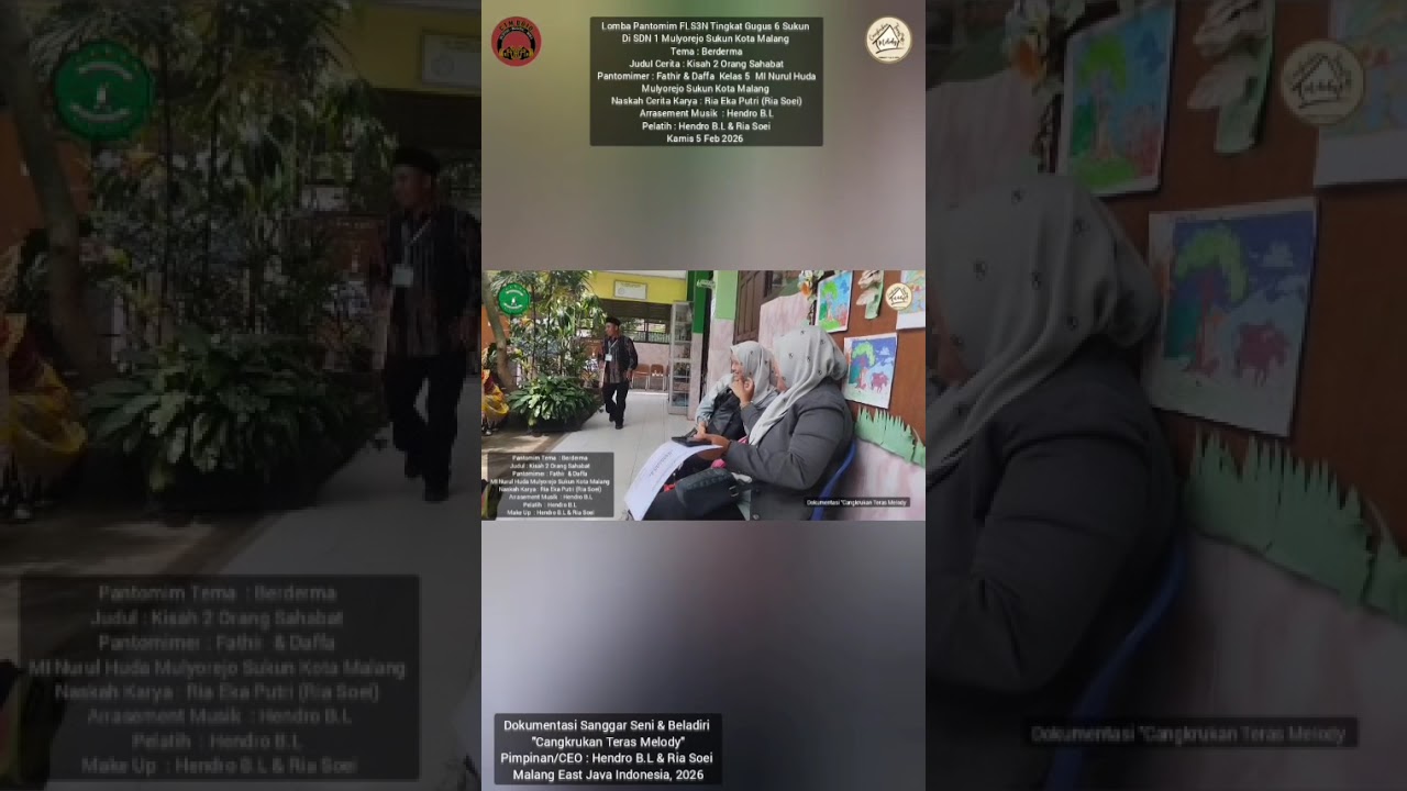 Kelas Teater ARTEHUDA MI Nurul Huda Mulyorejo Sukun Kota Malang Februari 2026