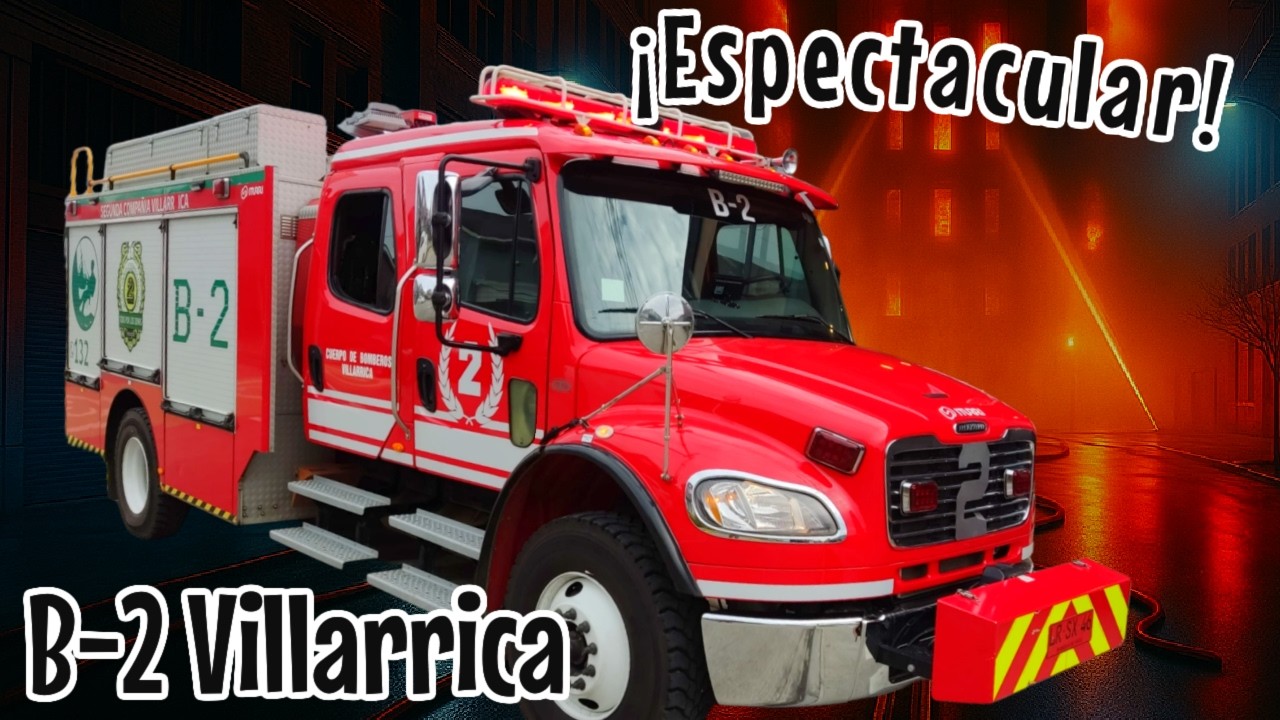 El impresionante Freightliner Iturri B-2 de Villarrica 🚒