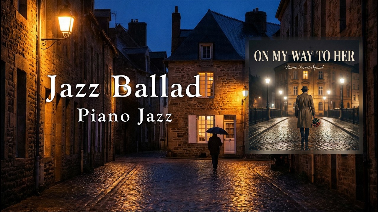 재즈 발라드 [ On My Way to Her ] 음악 카페 🎶 Jazz  Ballad  🎶Music 🎶Piano 🎶Instrumental 🎶BGM
