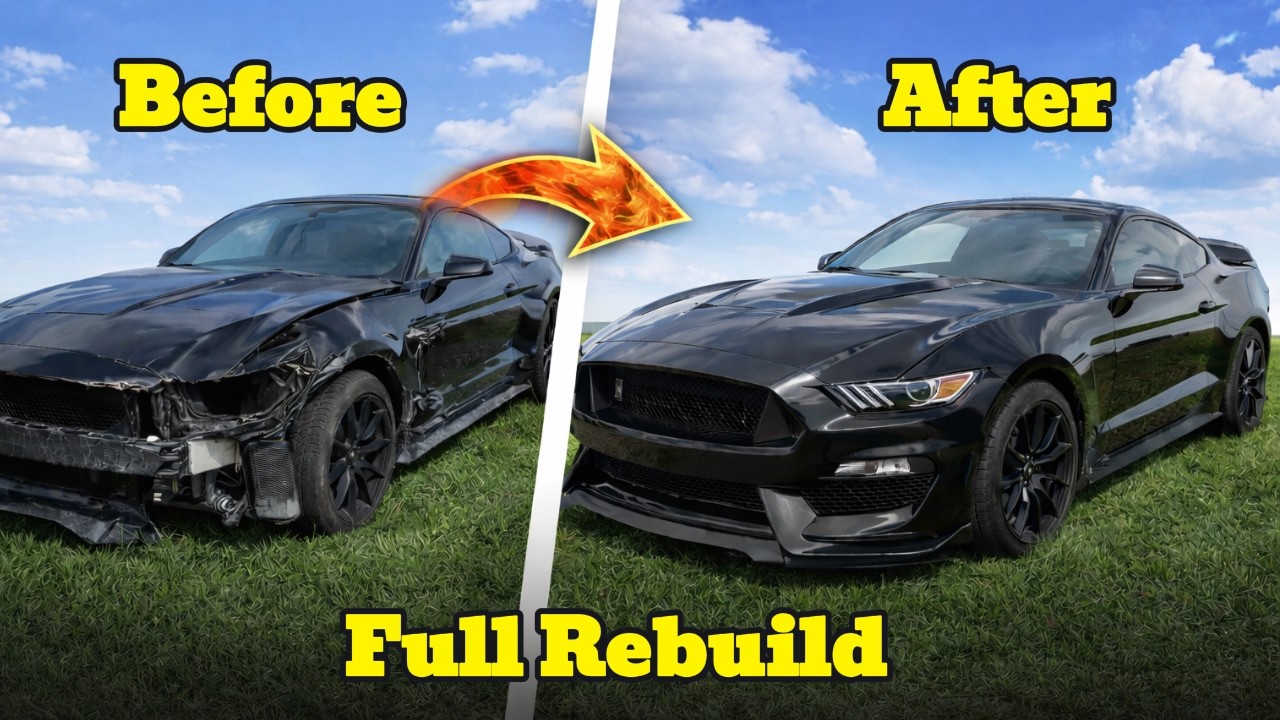 Rebuilding a 1000HP GT350 in 30 minutes!