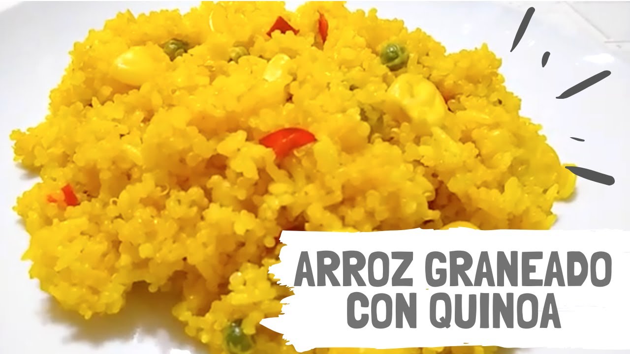ARROZ CON QUINOA Y CÚRCUMA 😍 | Cocinando con Elvira 👩🏻‍🍳
