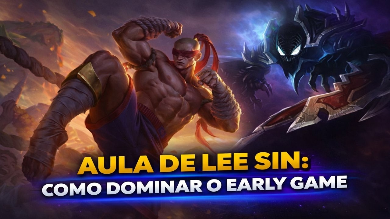 AULA DE LEE SIN: COMO DOMINAR O EARLY GAME