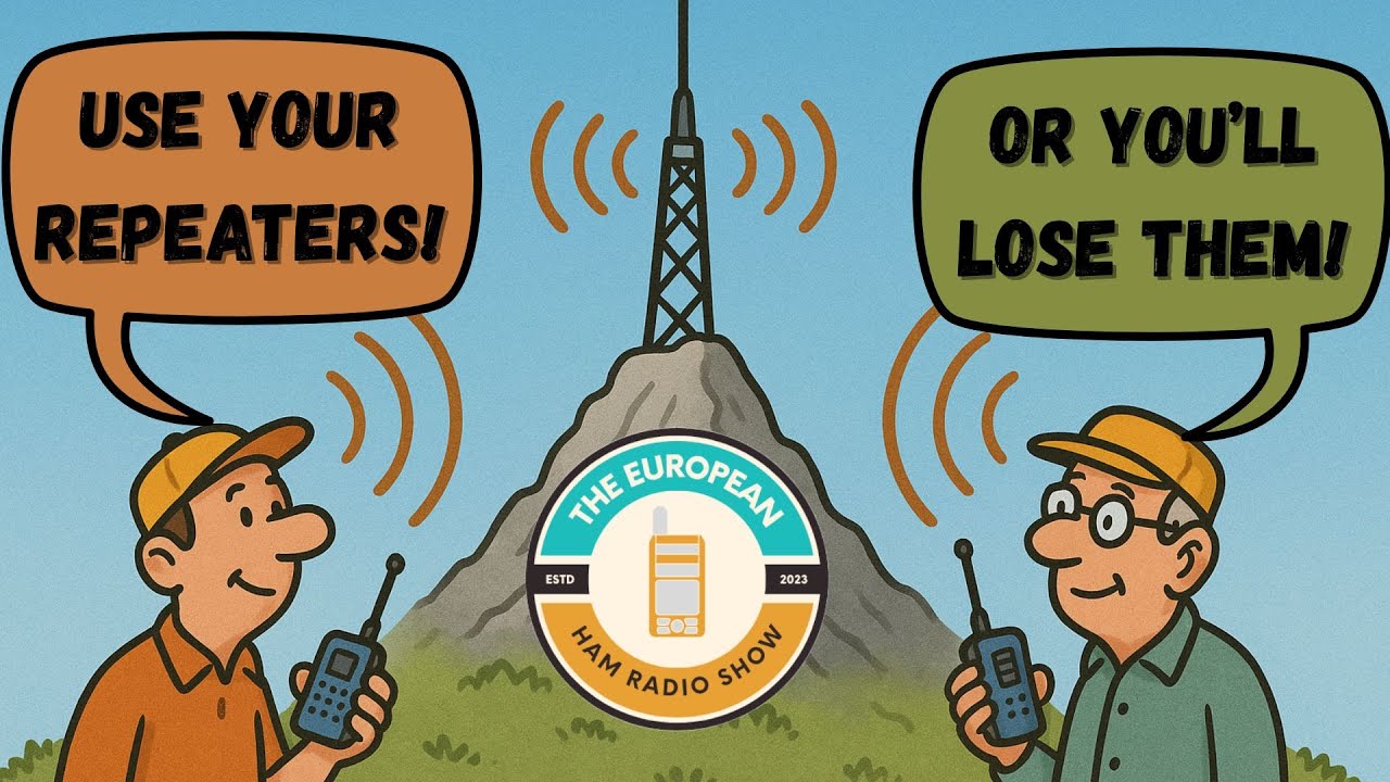 Why aren't people using repeaters? With Dave EI5IMB from Irish Ham Radio