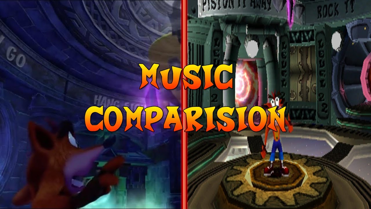 Warp Room | Music Comparision | N-Sane trilogy vs Crash Bandicoot 2