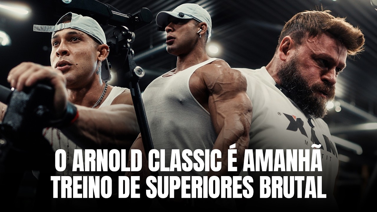 PUMP INSANO A UM DIA DO ARNOLD CLASSIC OHIO