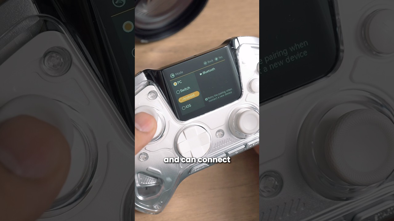 Manba One Controller with an interactive screen from Temu