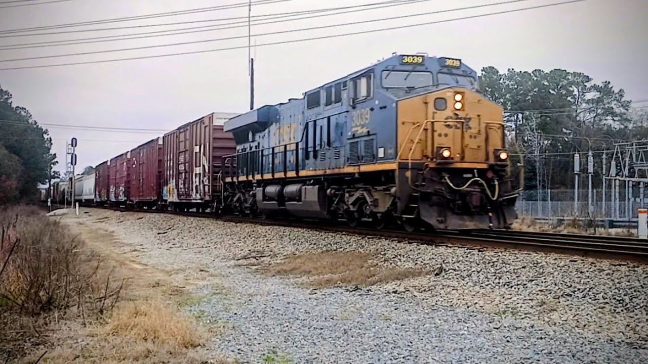 CSX M409 at Hanahan SC on CSX A Line 