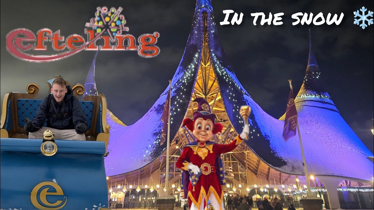 Europe's best theme Park in the snow ❄️ Efteling vlog 2026