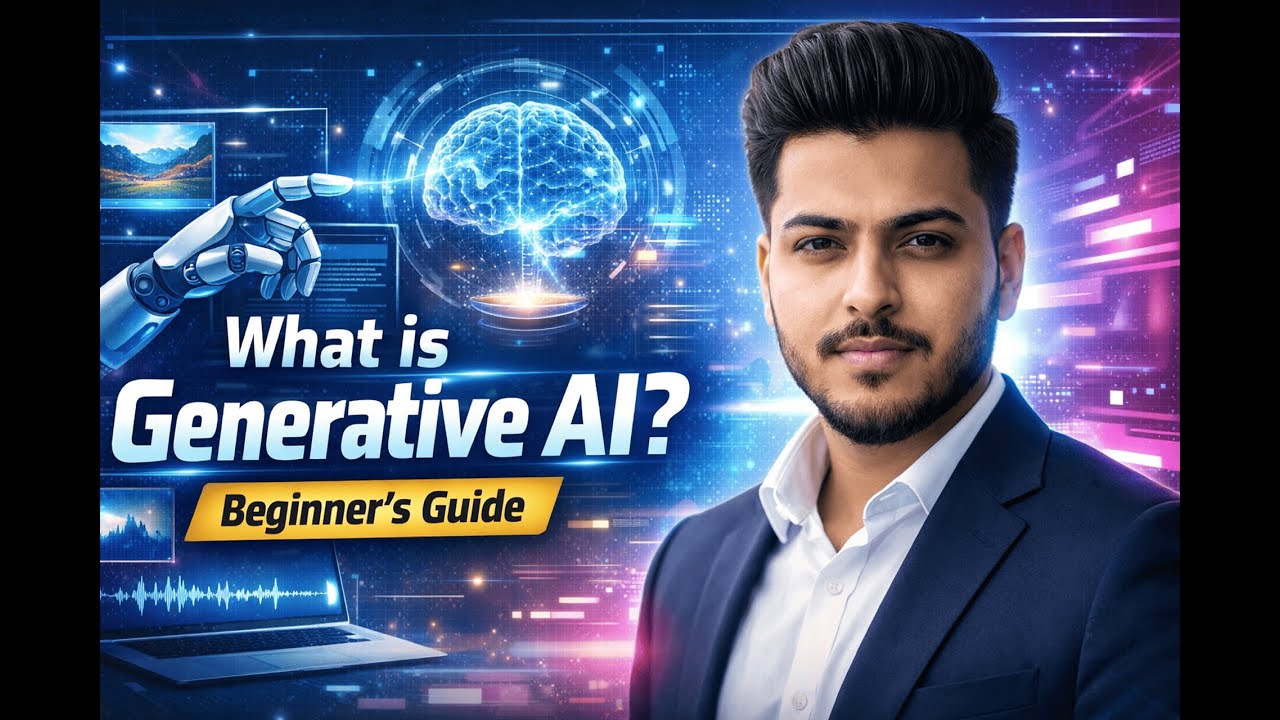 What is Generative AI? | Beginner Friendly Explanation (No Coding)