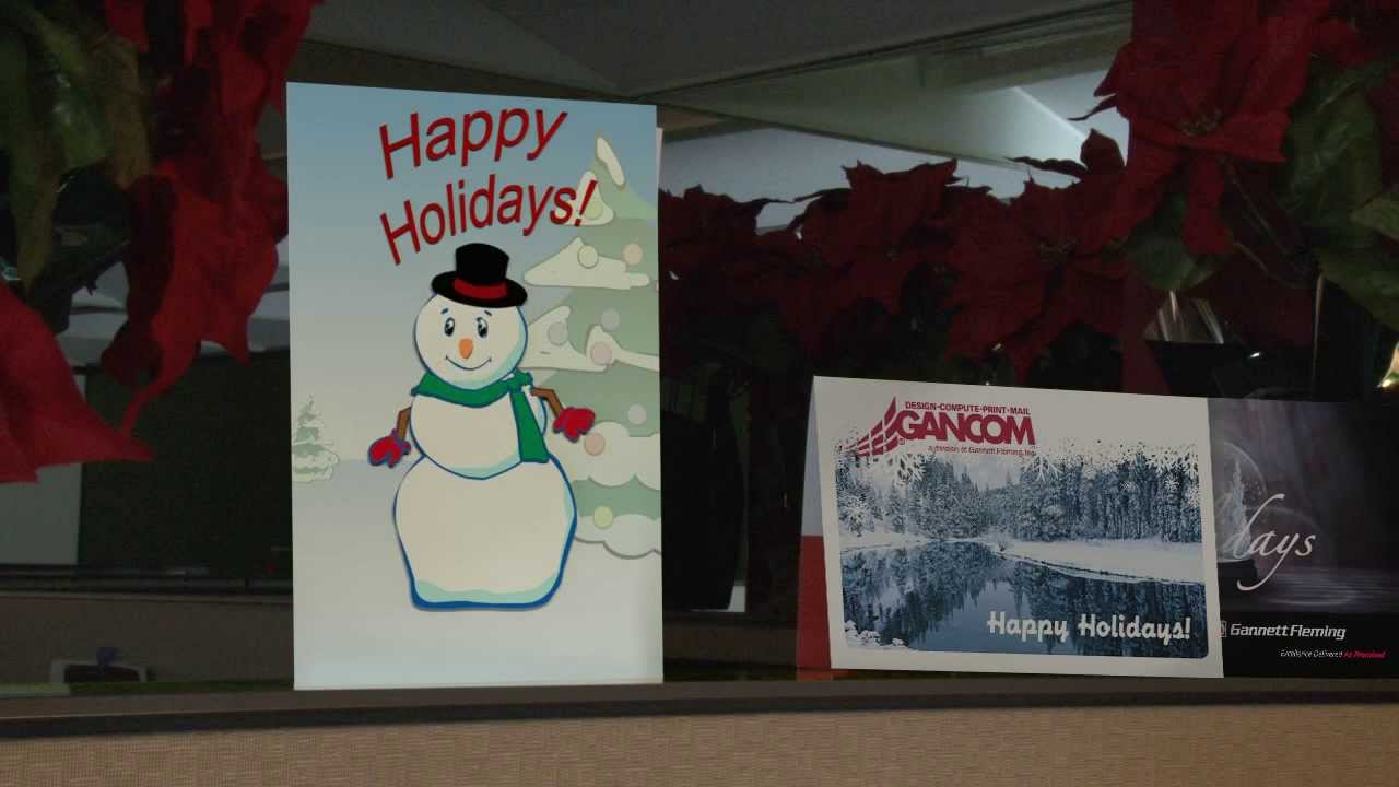 GANCOM Holiday 2013 3D Animation