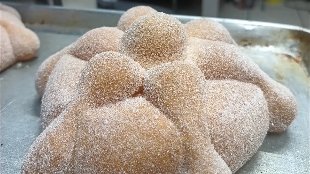 Pan de muerto receta hecha a mano