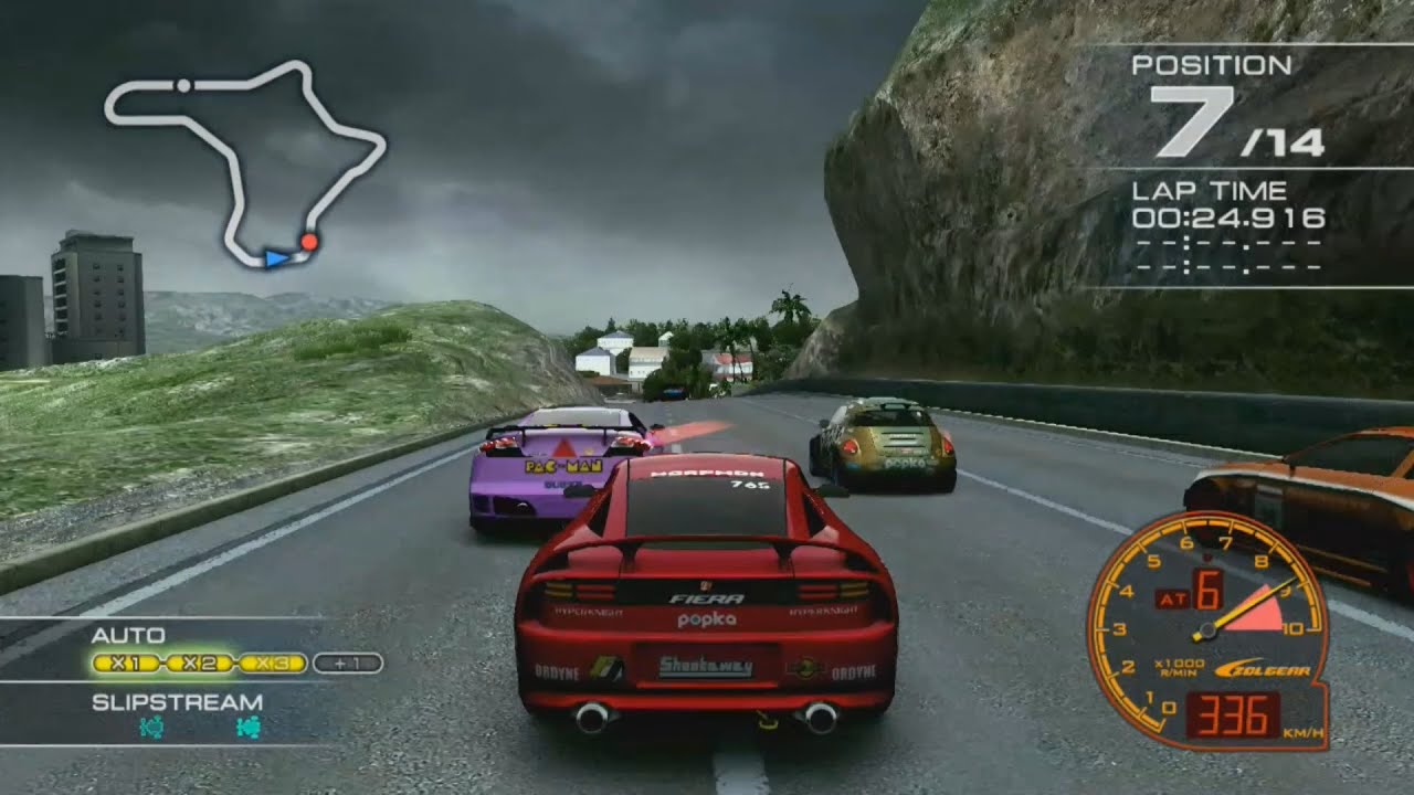 Ridge Racer 7 Maker's Trial ASTAROTH with Fiera [Control view]