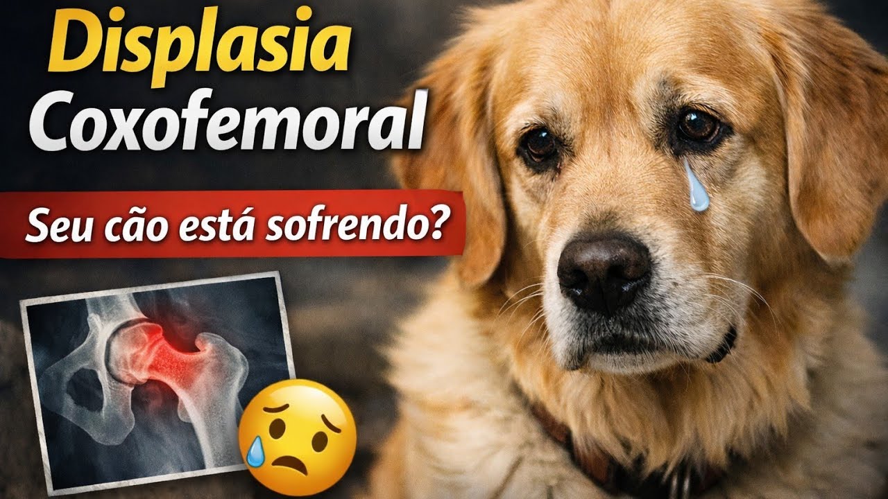 Displasia Coxofemoral em Cães: Seu Pet Pode Estar Sofrendo em Silêncio 😢 Saiba Como Ajudar!