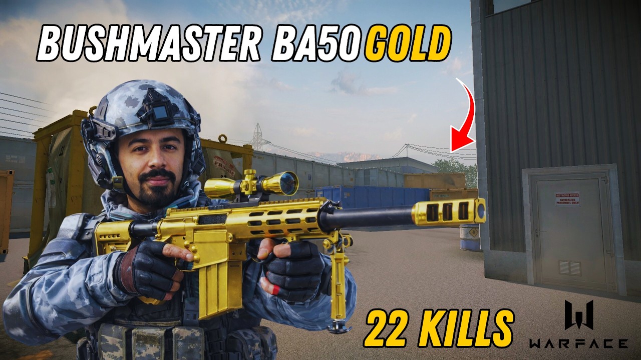 BUSHMASTER GOLD LEVANDO GERAL NA D17 - 22 KILLS - WARCHAOS -