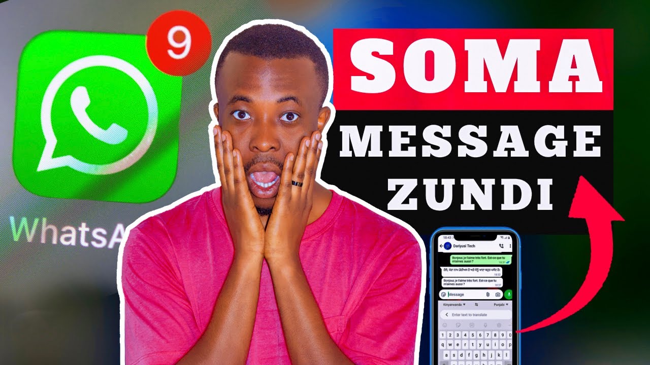 Uko Wakoresha WHATSAPP Yundi Muntu Muri TELEPHONE Yawe