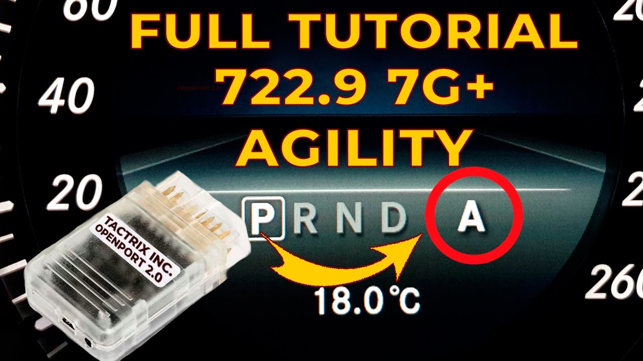 Как активировать Режим Agility на АКПП 722.9 VGS4NAG2 7G-Tronic + Mercedes W212 W204 W207 X204 W218