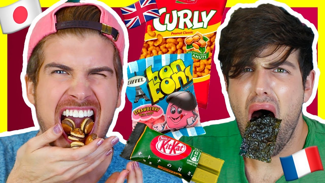 TASTING SNACKS FROM AROUND THE WORLD!