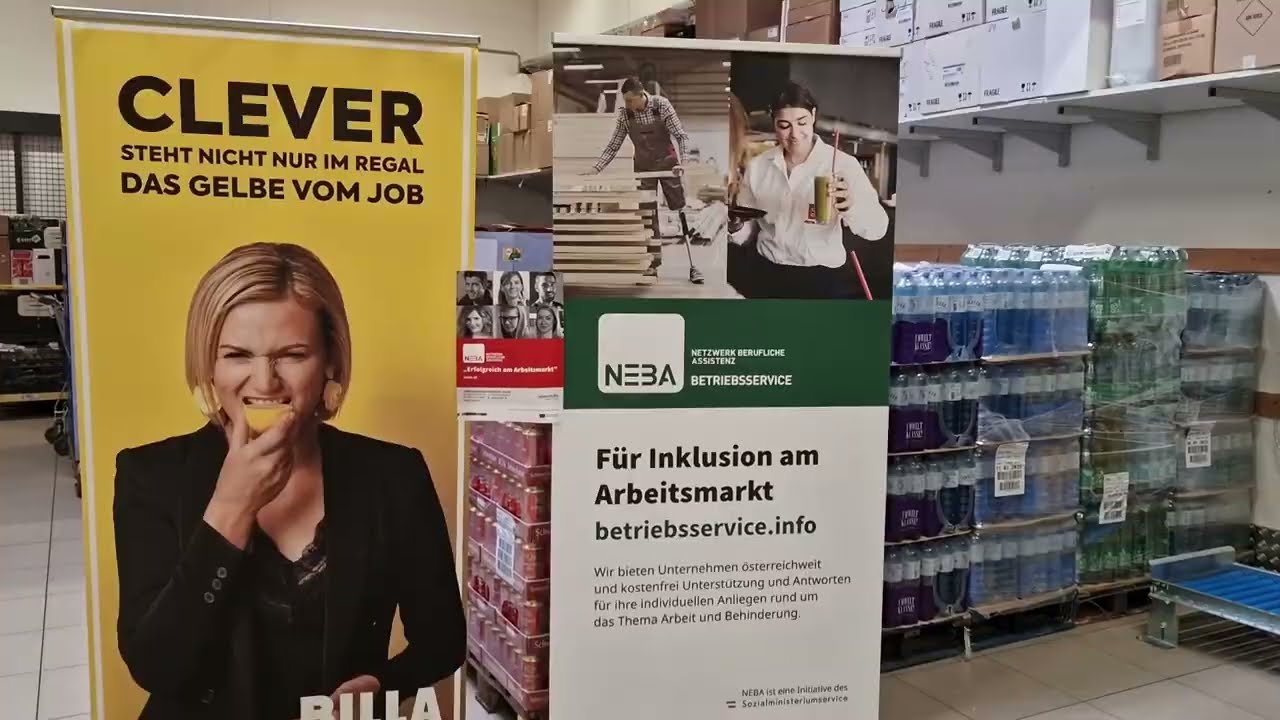 Inklusionswoche bei Billa im September 2024