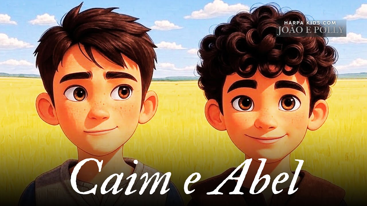 Caim e Abel, Gospel kids, Música Infantil Gospel, Harpa Kids Com João e Polly