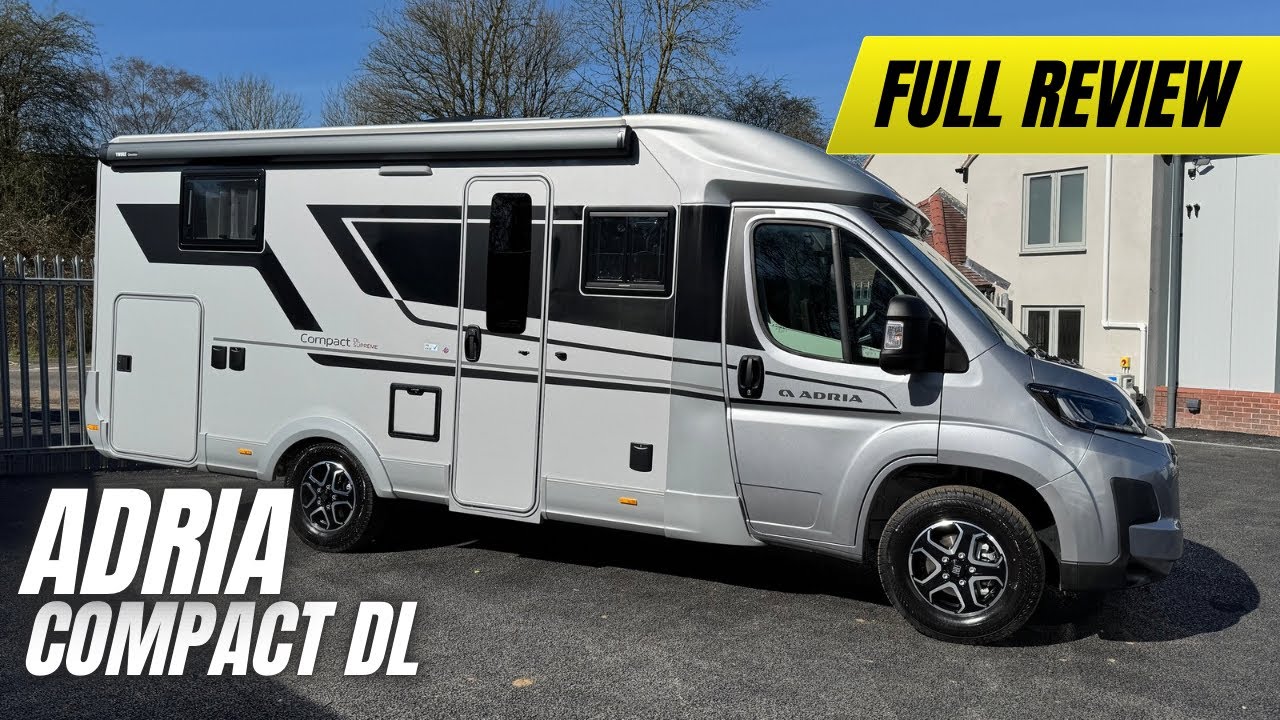NEW Adria Compact Supreme DL 2025 Motorhome Review