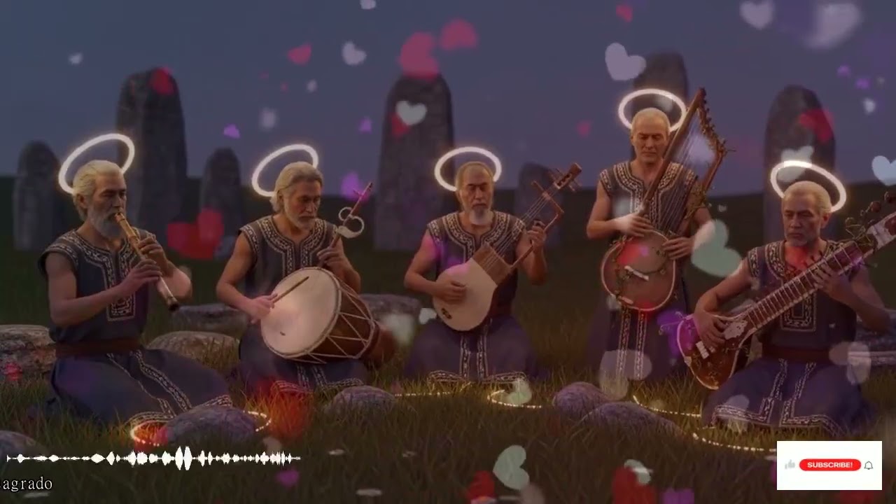 Desde El Trono De Sión Se Elevan Shofar Cánticos Hebreos E Instrumentos Del Templo Ante Adonai