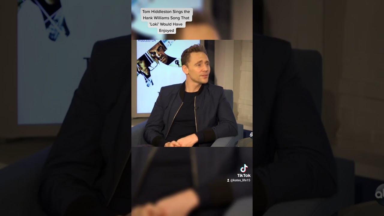 Tom Hiddleston Sings the Hank Williams Song That 'Loki' Would Have Enjoyed!#tomhiddleston