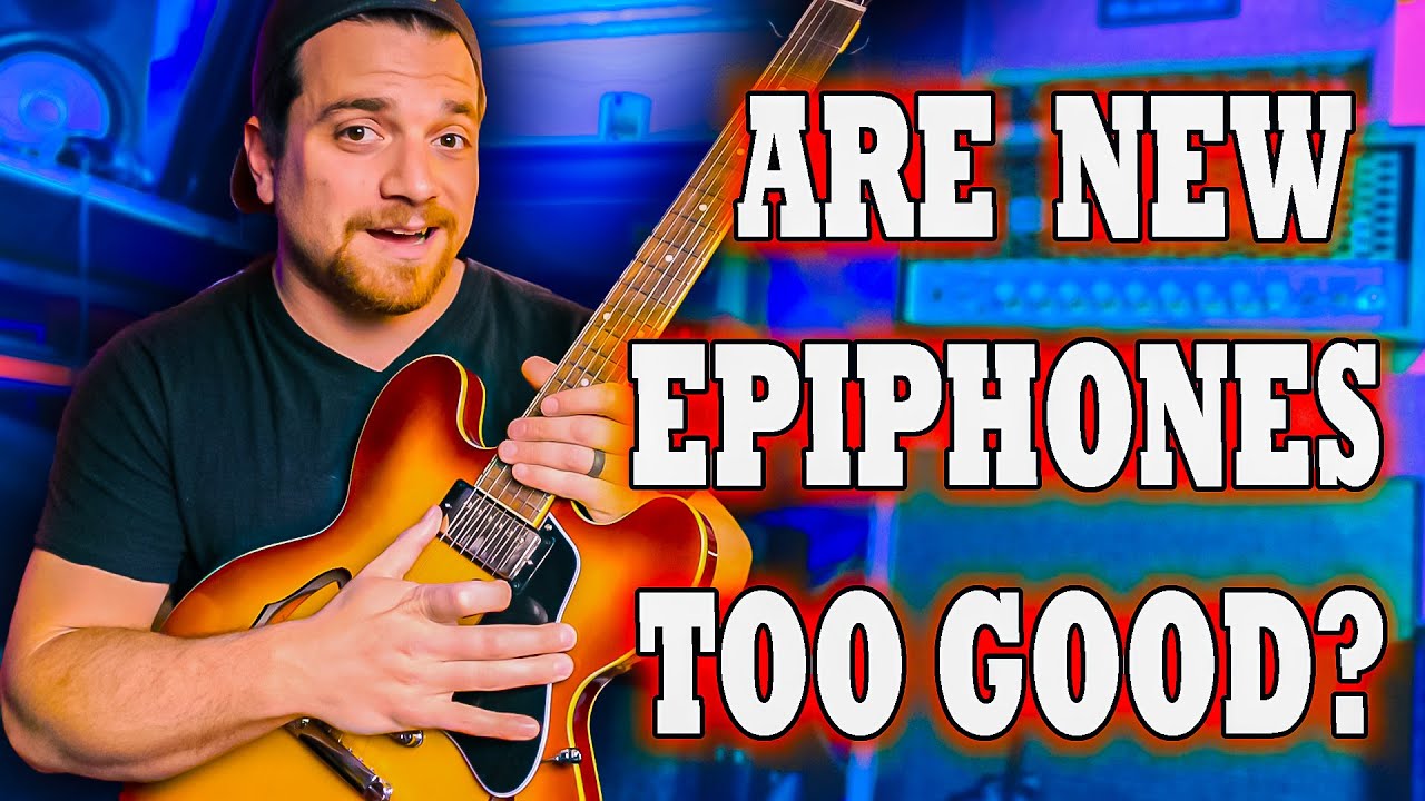 Новые гитары Epiphone невероятно хороши... Вдохновлены Gibson ES 335 SUPER VERSATILE
