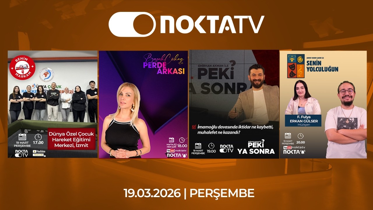 Nokta TV Canlı Yayını | 18 Mart 2026 | Çarşamba | #CanlıYayın