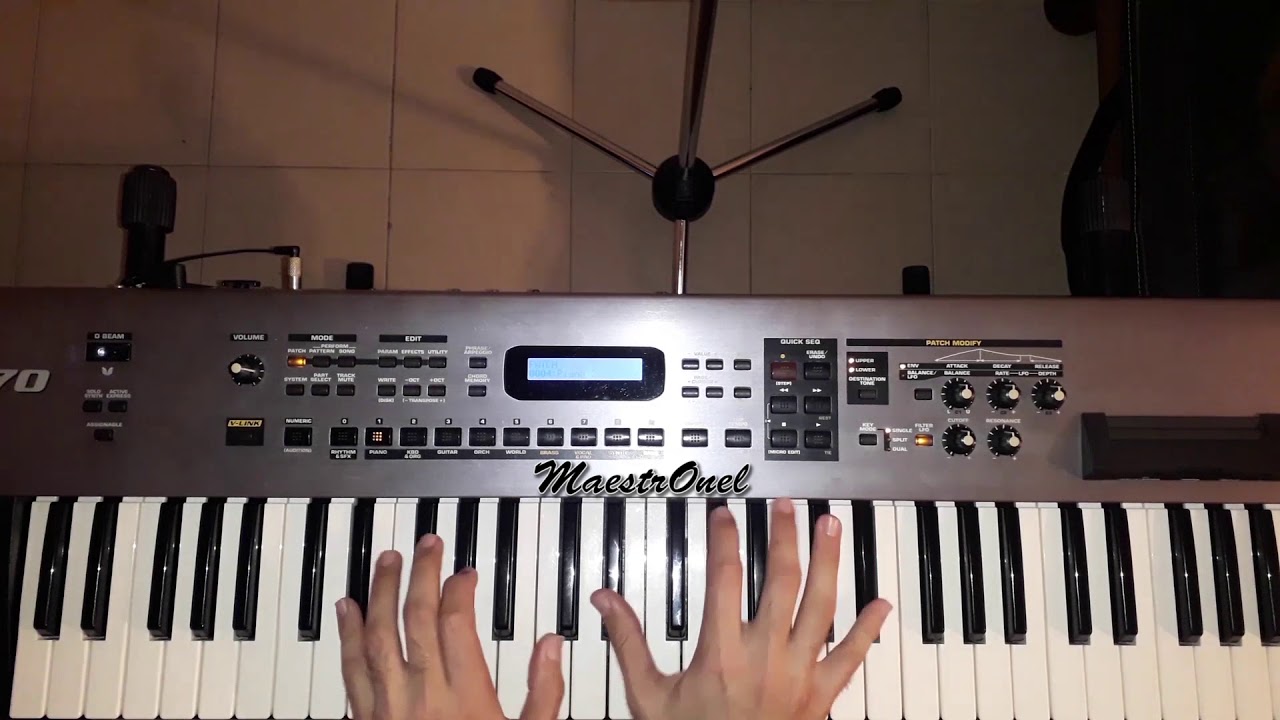 Marc Anthony & La India - Vivir lo nuestro / SALSA Piano Cover by MaestrOnel (Tumbao Neoyorkino)