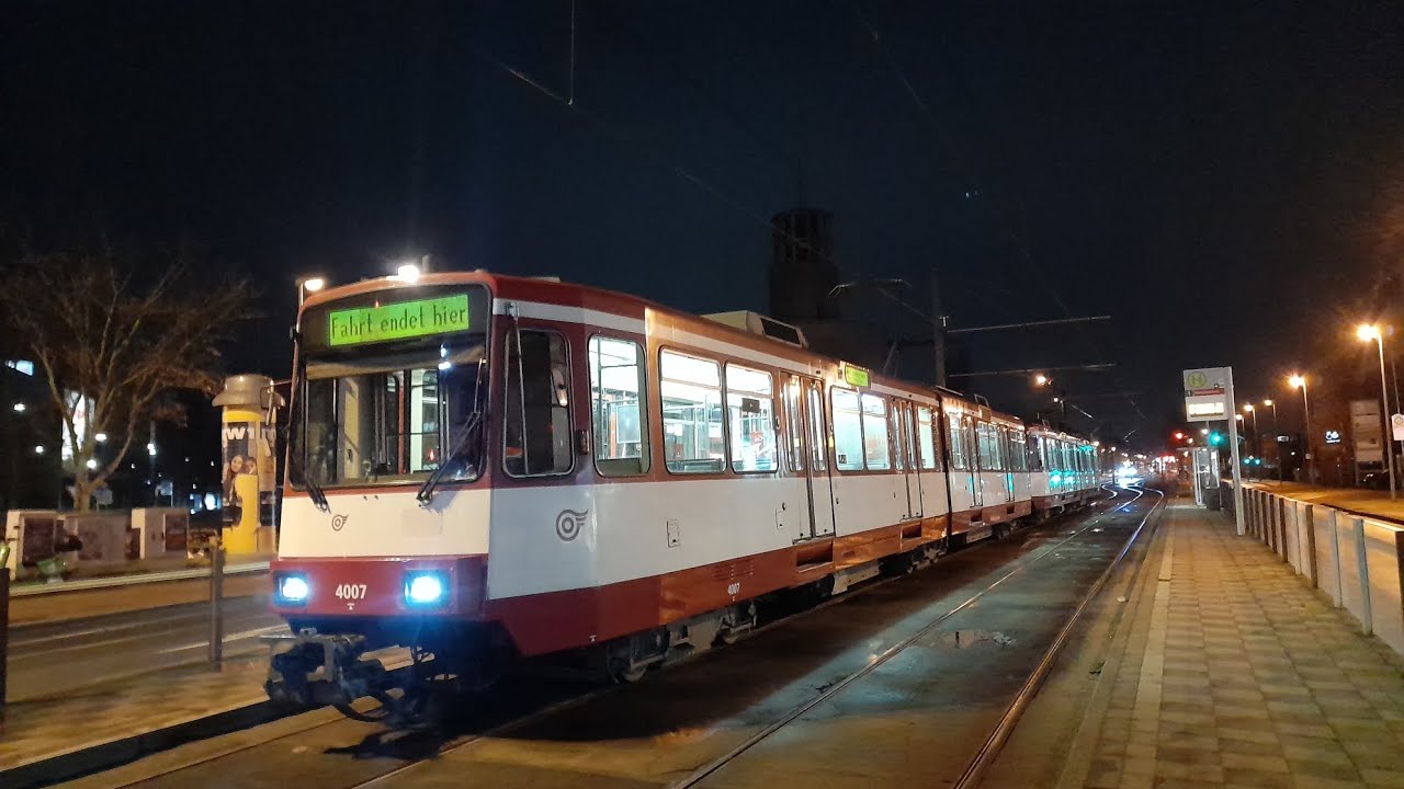 Mitfahrt in der U78 von Düsseldorf Hbf bis Handweiser im B80D Stahl 4007