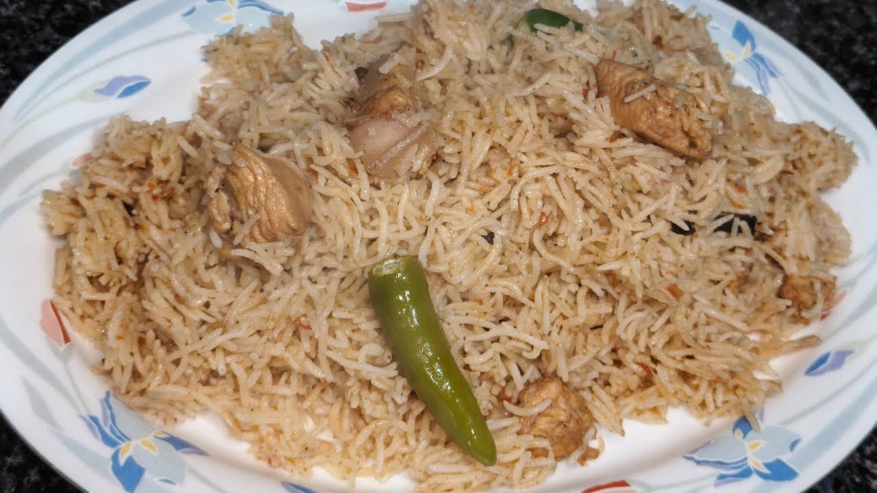 Chicken pulao recipe Easy recipe to make chicken pulao