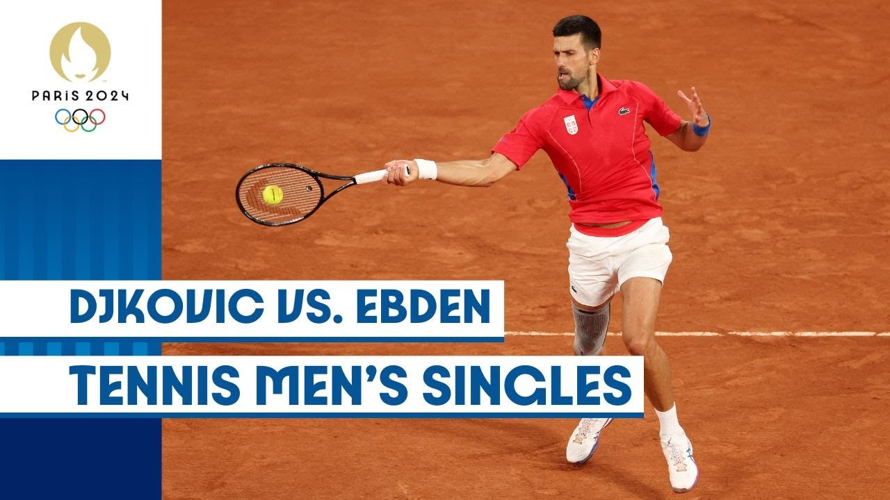 🇷🇸 Novak Djokovic vs. Matthew Ebden 🇦🇺 | Men's Singles Tennis | #Paris2024 Highlights