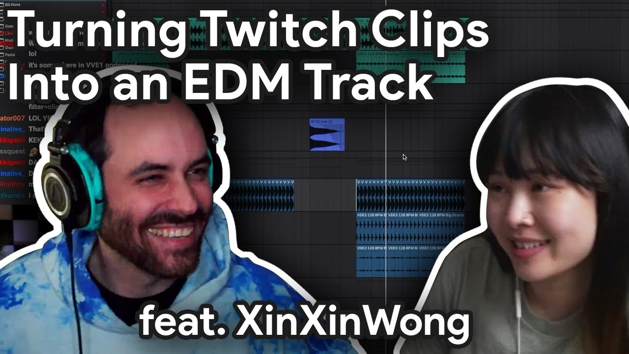 Pink Venom Ft. XinXinWong - Turning Twitch Clips Into An EDM Track!