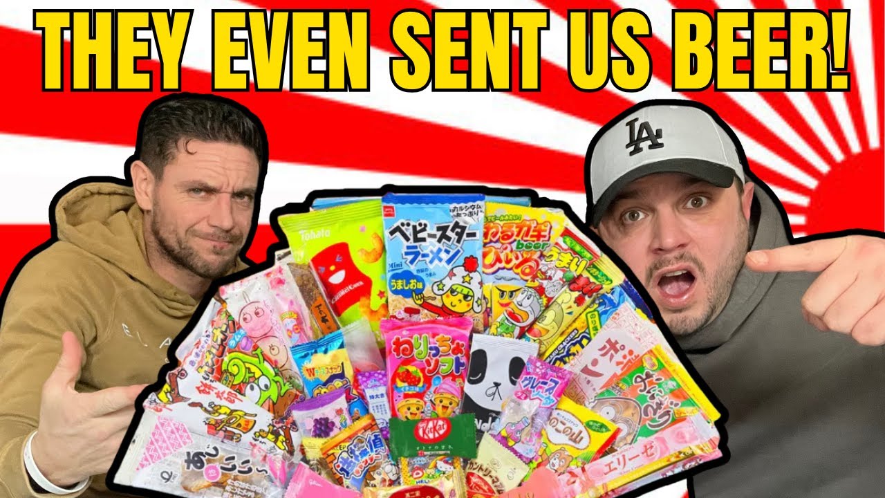 We Tried Japanese Candy (AND BEER!)