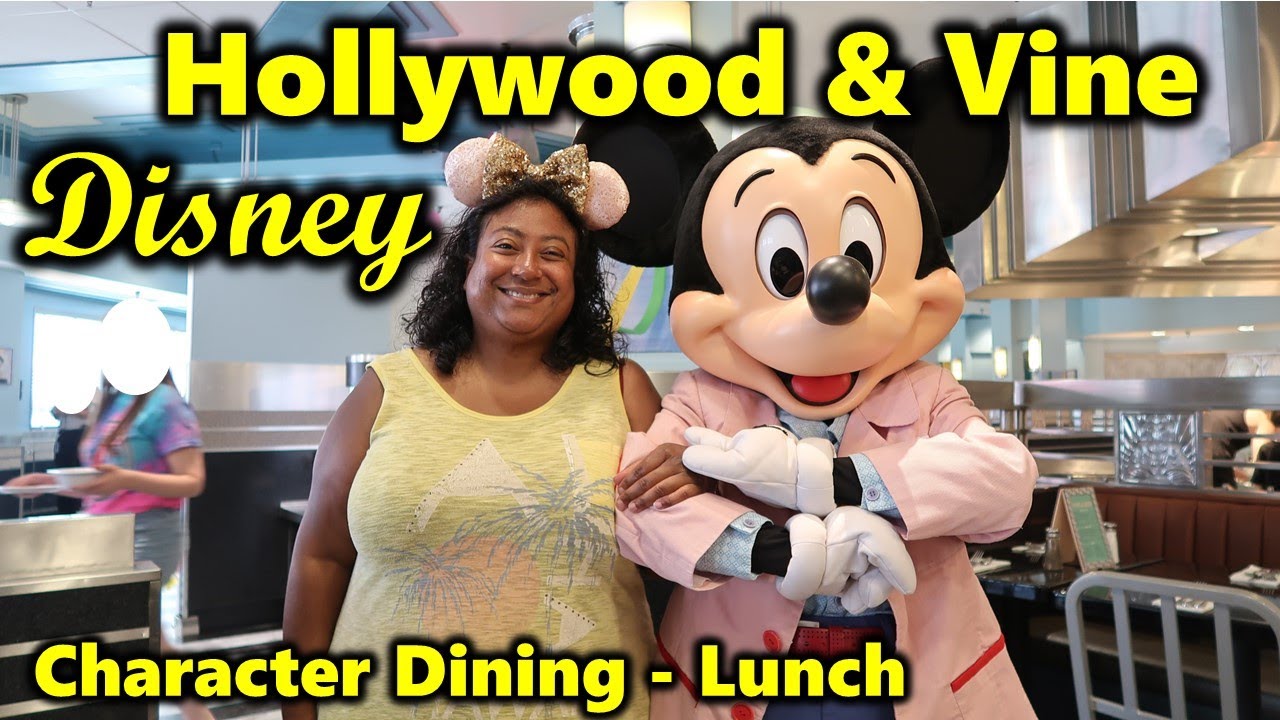 Hollywood and Vine Lunch - Hollywood Studios Disney Dining Review