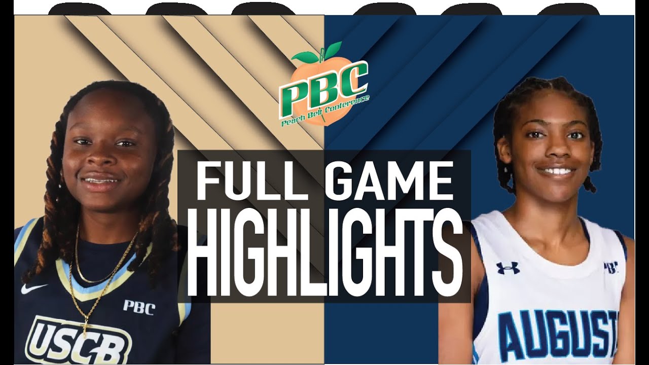 Augusta University vs. USC Beaufort | 2025-26 PBC Women's Basketball